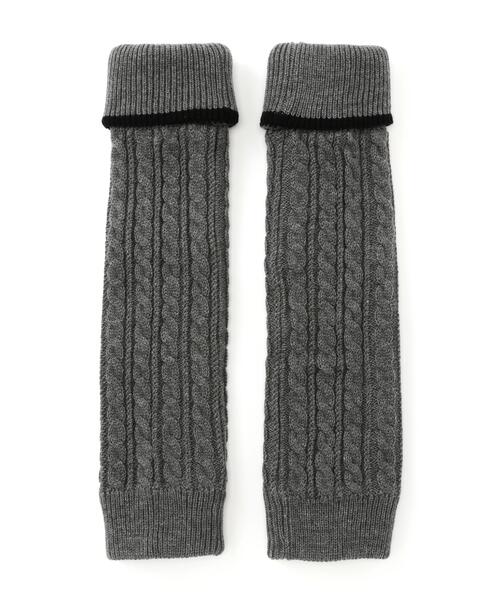 Jack Bunny!!(ジャックバニー)の「ニットレッグウォーマ (UNISEX)(その他小物・メンズ・ブラック/グレー/ネイビー/ホワイト・FREE)」の16枚目の写真