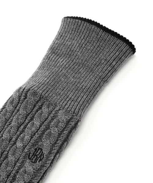 Jack Bunny!!(ジャックバニー)の「ニットレッグウォーマ (UNISEX)(その他小物・メンズ・ブラック/グレー/ネイビー/ホワイト・FREE)」の8枚目の写真