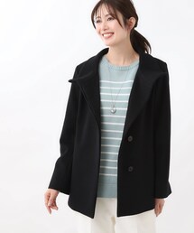 Reflect（リフレクト）の「【衿が顔に当たらない◎】スタンドネックミドルコート（その他アウター）」