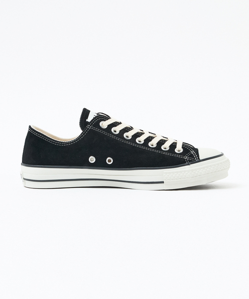 CONVERSE ALL STAR(コンバースオールスター)の「【CONVERSE / コンバース】SUEDE ALL STAR J OX / スエード オールスター(スニーカー・メンズ・ブラック・8.5/9.5/7.5)」の4枚目の写真