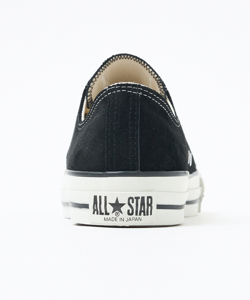 CONVERSE ALL STAR(コンバースオールスター)の「【CONVERSE / コンバース】SUEDE ALL STAR J OX / スエード オールスター(スニーカー・メンズ・ブラック・8.5/9.5/7.5)」の5枚目の写真