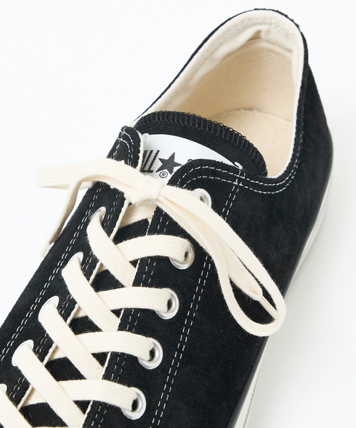 CONVERSE ALL STAR(コンバースオールスター)の「【CONVERSE / コンバース】SUEDE ALL STAR J OX / スエード オールスター(スニーカー・メンズ・ブラック・8.5/9.5/7.5)」の8枚目の写真