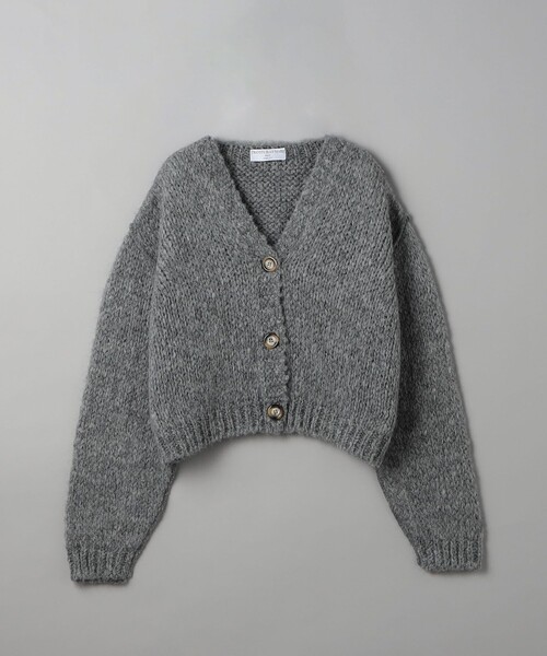 RONEL(ロネル)の「Tricots Jean Marc(トリコットジーンマルク)ニットカーディガン(カーディガン/ボレロ・レディース・グレー系/ライトブルー/ホワイト・FREE)」の1枚目の写真