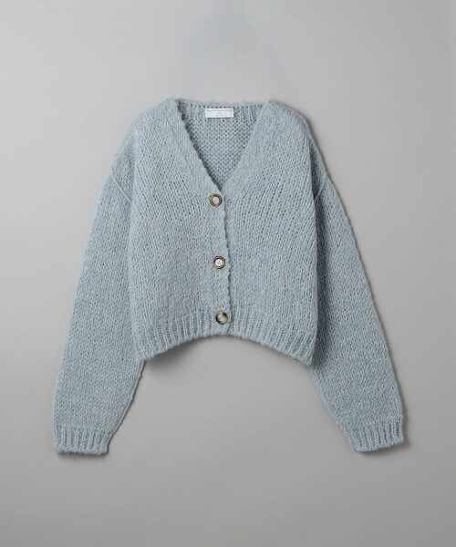 RONEL(ロネル)の「Tricots Jean Marc(トリコットジーンマルク)ニットカーディガン(カーディガン/ボレロ・レディース・グレー系/ライトブルー/ホワイト・FREE)」の3枚目の写真