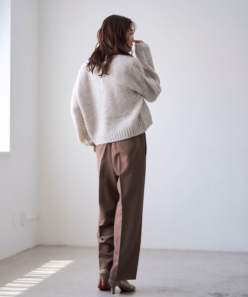 RONEL(ロネル)の「Tricots Jean Marc(トリコットジーンマルク)ニットカーディガン(カーディガン/ボレロ・レディース・グレー系/ライトブルー/ホワイト・FREE)」の15枚目の写真