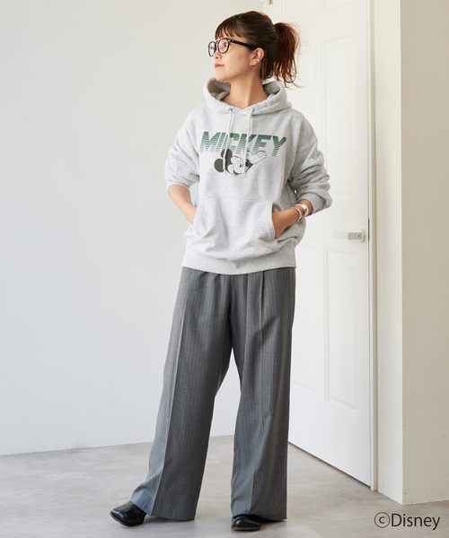 Spick & Span(スピックアンドスパン)の「《WEB限定追加》GOOD ROCK SPEED x Spick 別注 MICKEY / SWEAT(パーカー・レディース・グレー/ブラック系その他・FREE)」の4枚目の写真