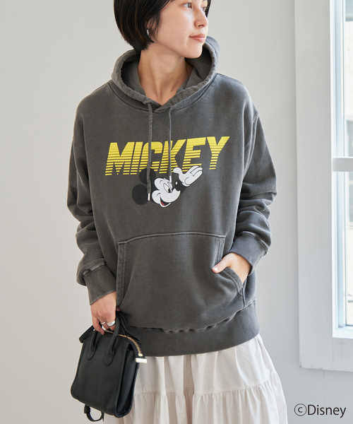 Spick & Span(スピックアンドスパン)の「《WEB限定追加》GOOD ROCK SPEED x Spick 別注 MICKEY / SWEAT(パーカー・レディース・グレー/ブラック系その他・FREE)」の5枚目の写真