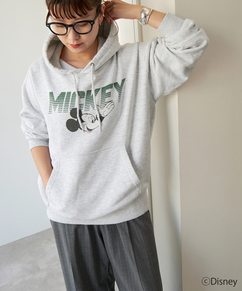 Spick & Span(スピックアンドスパン)の「《WEB限定追加》GOOD ROCK SPEED x Spick 別注 MICKEY / SWEAT(パーカー・レディース・グレー/ブラック系その他・FREE)」の10枚目の写真