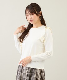 Rose Tiara | フリルニットプルオーバー(ニット/セーター)