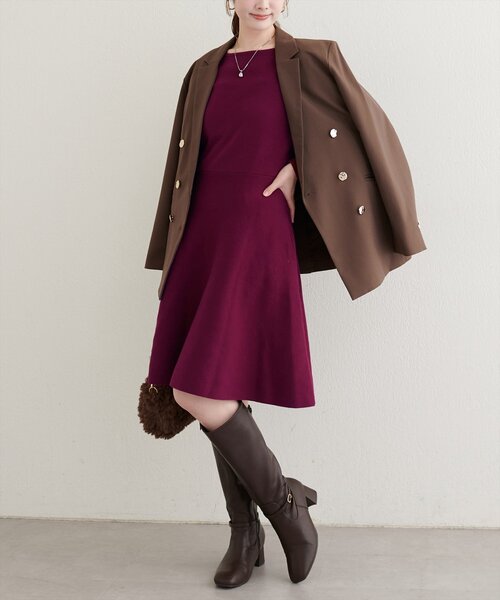 ako〉前後2WAYミニワンピース（ワンピース）｜natural couture