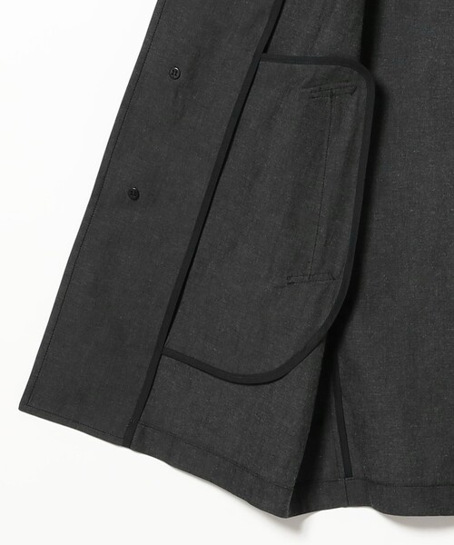 BEAMS Fマッキントッシュ DUNKELD SHORT ステンカラーコート BEAMS F（ビームスF）【別注】MACKINTOSH / DUNKELD SHORT デニム