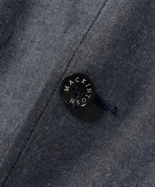別注】MACKINTOSH / DUNKELD SHORT デニム ステンカラーコート（ステン