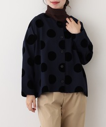 ノーカラージャケット（ドット柄）ファッション通販 - ZOZOTOWN