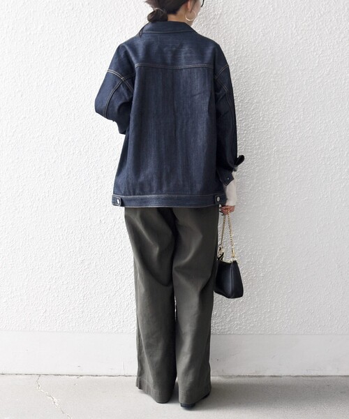 セール】SHIPS any:〈洗濯機可能〉ドロスト イージー ワイド