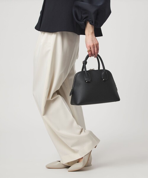 green label relaxing(グリーンレーベルリラクシング)の「3WAY ボストンバッグ / ショルダーバッグ(ショルダーバッグ・レディース・モカ/ブラウン/オフホワイト/ブラック・FREE)」の6枚目の写真