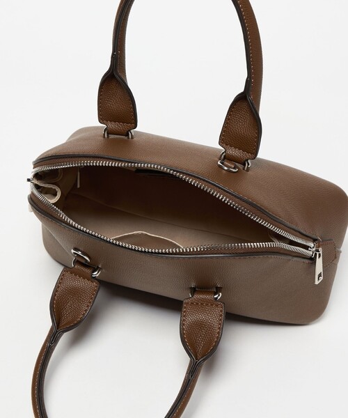 green label relaxing(グリーンレーベルリラクシング)の「3WAY ボストンバッグ / ショルダーバッグ(ショルダーバッグ・レディース・モカ/ブラウン/オフホワイト/ブラック・FREE)」の8枚目の写真