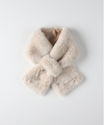 Right-on | 【HONEYSUCKLE ROSE】フェイクファー ティペット (マフラー / ストール / ドレスアップ / 結婚式)(マフラー)