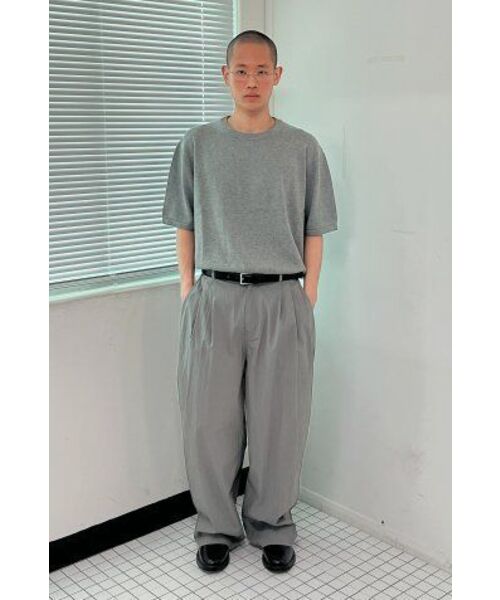Millo Archive（ミロ アーカイブ）の「クロップイージーニットウェア[メランジグレー]（ニット/セーター・メンズ・その他・MEDIUM/LARGE/X-LARGE）」の11枚目の写真