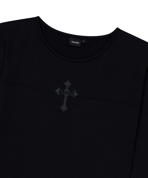 AAKAM（アーカム）の「AKM CROS2 Long Sleeve (Black)（Tシャツ/カットソー・レディース・その他・1/2）」の13枚目の写真