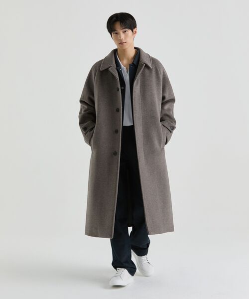 MUSINSA STANDARD（ムシンサスタンダード）の「リラックスフィットオックスフォードシャツ_ノンポケット [ホワイト]（シャツ/ブラウス・メンズ・その他・X-LARGE/XX-LARGE/XXX-LARGE/MEDIUM/LARGE）」の12枚目の写真