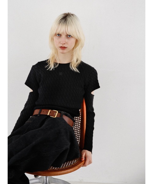 slit cable knit（ニット/セーター）｜Katrin TOKYO（カトリーン