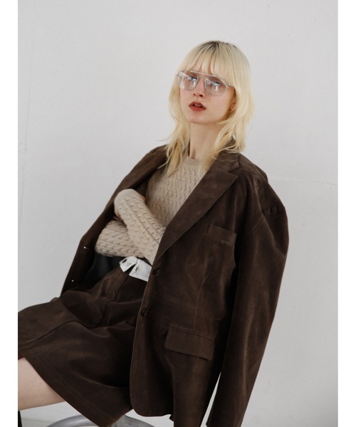 Katrin TOKYO(カトリーントーキョー)の「slit cable knit(ニット/セーター・レディース・ブラック/ベージュ/ライトオレンジ系・FREE/XS)」の17枚目の写真