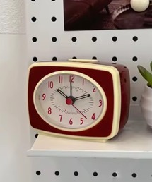 ammy.（エイミードット）の「【 ammy. / エイミードット 】 レトロ カラー スクエア クロック / 置時計（置時計）」