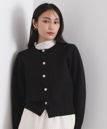 レディースのカーディガン/ボレロ（ブラック/黒色系・ビジュー
