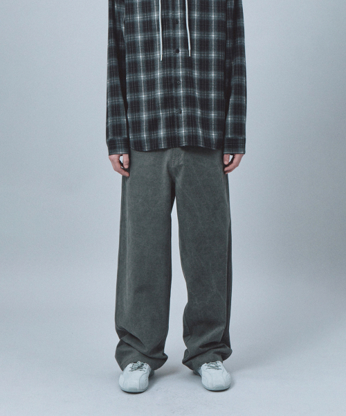 Rest&Recreation（レストアンドレクリエーション）の「WASHED COTTON PANTS - CHARCOAL（その他パンツ・メンズ・その他・X-LARGE/LARGE）」の6枚目の写真