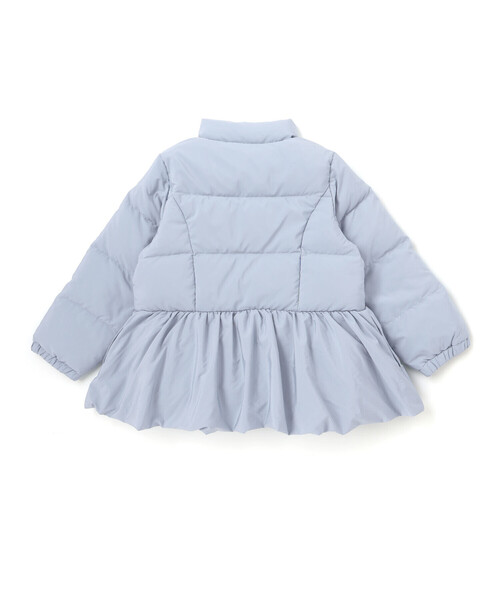Noeil aime BeBe(ノイユエイムベベ)の「ペプラム付きタフタダウンコート(ダウンジャケット/コート・キッズ・ブルー/ピンク・130cm/100cm/120cm/110cm/90cm)」の14枚目の写真