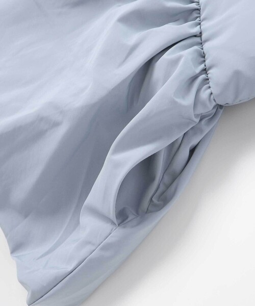 Noeil aime BeBe(ノイユエイムベベ)の「ペプラム付きタフタダウンコート(ダウンジャケット/コート・キッズ・ブルー/ピンク・130cm/100cm/120cm/110cm/90cm)」の18枚目の写真