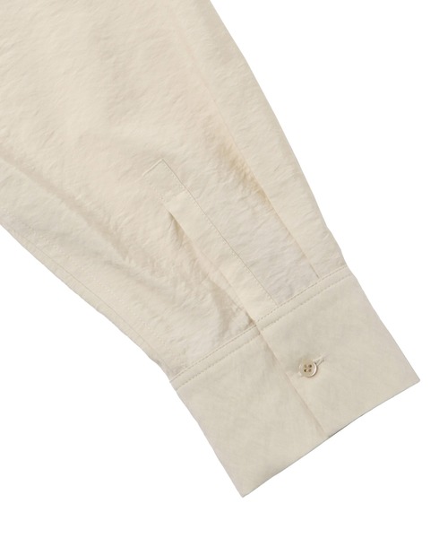 DRESSLAVE(ドレスレイブ)の「scrunchy shirt(スクランチー シャツ)(シャツ/ブラウス・レディース・ホワイト/ベージュ・38)」の6枚目の写真