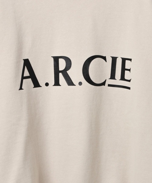 AMERICAN RAG CIE（アメリカンラグシー）の「【AMERICAN RAG CIE】ロゴクルースウェット（スウェット・メンズ・ライトグレー/ブラウン・LARGE/MEDIUM）」の15枚目の写真