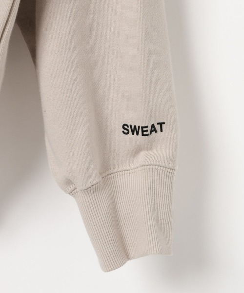 AMERICAN RAG CIE（アメリカンラグシー）の「【AMERICAN RAG CIE】ロゴクルースウェット（スウェット・メンズ・ライトグレー/ブラウン・LARGE/MEDIUM）」の7枚目の写真