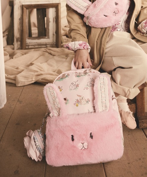 Cath Kidston（キャスキッドソン）の「キッズ バニー バックパック Bunny Friends（バックパック/リュック・キッズ・その他・FREE）」の2枚目の写真