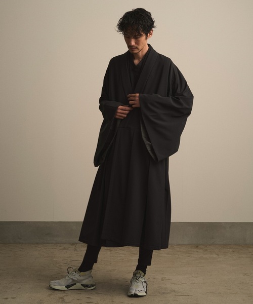 和ROBE（ワローブ）の「2025年秋冬の和ROBE / HOUI COAT（その他アウター・メンズ・ブラック/ダークグレー・2/3）」の14枚目の写真
