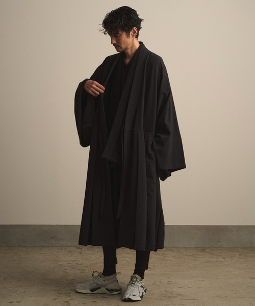 和ROBE（ワローブ）の「2025年秋冬の和ROBE / HOUI COAT（その他アウター・メンズ・ブラック/ダークグレー・2/3）」の16枚目の写真