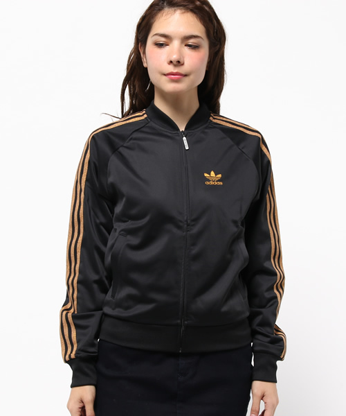 adidas(アディダス)の「【adidas】CLASSIC BEAR TRACK TOP(ブルゾン・レディース・ブラック・SMALL/LARGE/MEDIUM)」の2枚目の写真
