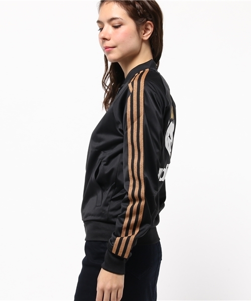 adidas(アディダス)の「【adidas】CLASSIC BEAR TRACK TOP(ブルゾン・レディース・ブラック・SMALL/LARGE/MEDIUM)」の3枚目の写真