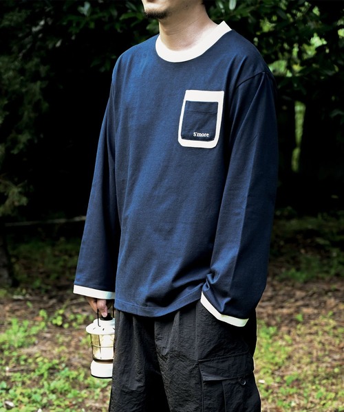 Double pocket L/S shirts ダブルポケットロングスリーブシャツ（T