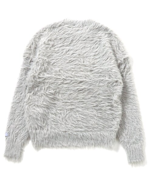 algy(アルジー)の「ロゴジャガードシャギーニット(ニット/セーター・キッズ・レッド/オフホワイト/グレー・XX-SMALL/X-SMALL/SMALL/MEDIUM)」の10枚目の写真