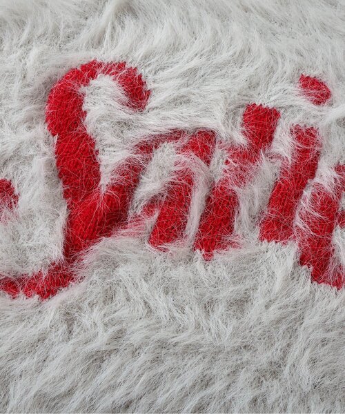 algy(アルジー)の「ロゴジャガードシャギーニット(ニット/セーター・キッズ・レッド/オフホワイト/グレー・XX-SMALL/X-SMALL/SMALL/MEDIUM)」の12枚目の写真