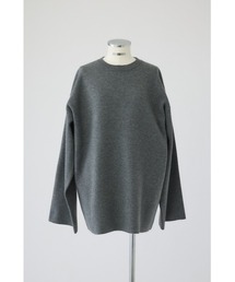 Middle length box knit tops ミドルレングスボックスニットトップス