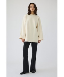 RIM.ARK | Middle length box knit tops ミドルレングスボックスニットトップス(ニット/セーター)