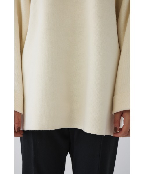 Middle length box knit tops ミドルレングスボックスニットトップス