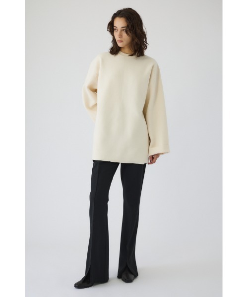 Middle length box knit tops ミドルレングスボックスニットトップス