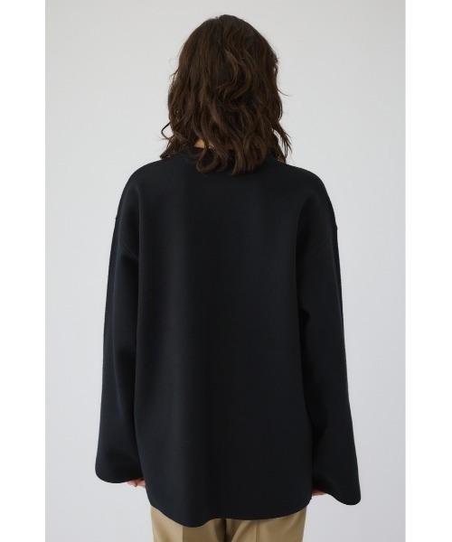 【タグ付き 新品未使用】RIM.ARK  ニット Middle length box knit tops ミドルレングスボックスニットトップス