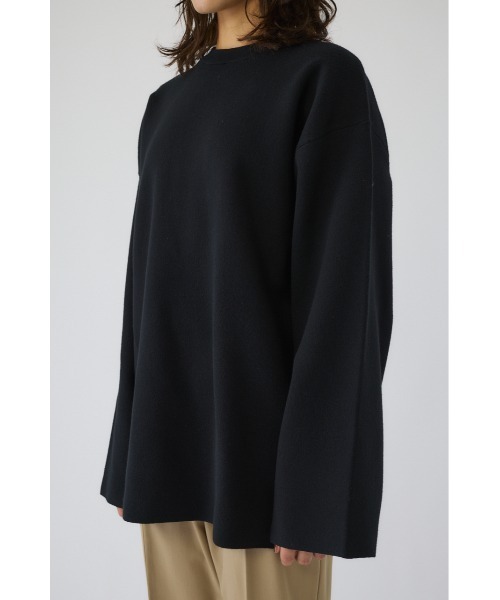 Middle length box knit tops ミドルレングスボックスニットトップス