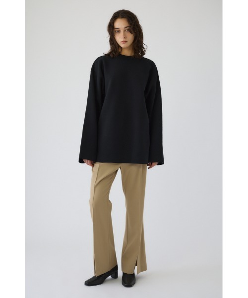 RIM.ARK(リムアーク)の「Middle length box knit tops ミドルレングスボックスニットトップス(ニット/セーター・レディース・ホワイト/グレー/カーキ/ブラック・FREE)」の11枚目の写真