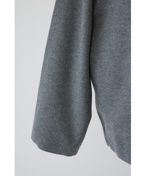 Middle length box knit tops ミドルレングスボックスニットトップス
